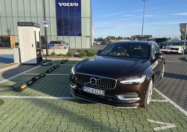 Volvo V90 cena 129000 przebieg: 119797, rok produkcji 2017 z Lwówek małe 352